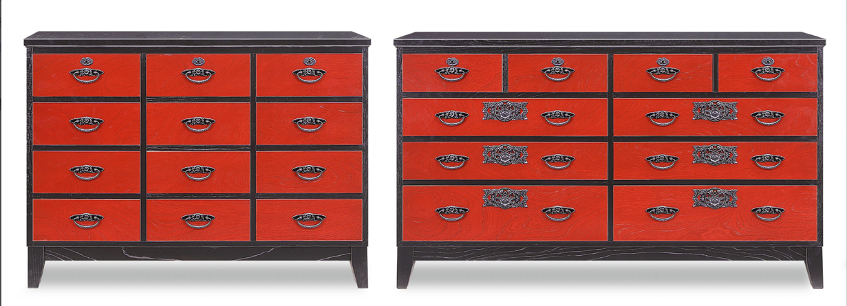 榎津民芸 キャビネット 伝統工芸家具 古民家風 民芸家具 幅60 アンティーク 